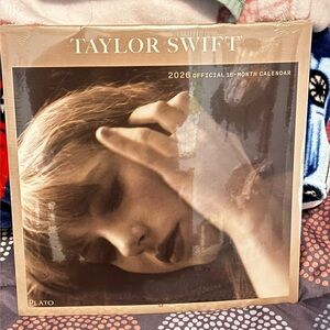 Taylor Swift 2026 Official Calendar - Brown and Cream